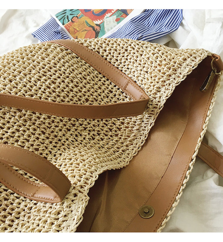 Takamatsu | Geflochtene Sommer Tote Tasche