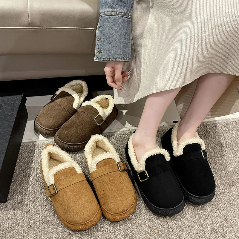 Olive | Neue kurze Winterstiefel