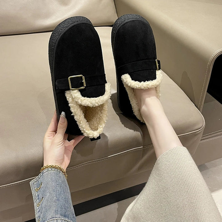 Olive | Neue kurze Winterstiefel