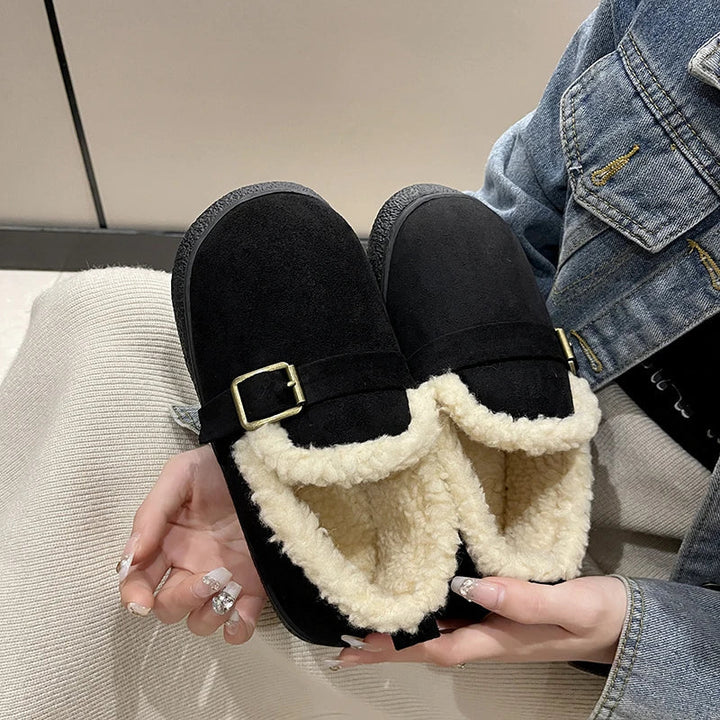 Olive | Neue kurze Winterstiefel