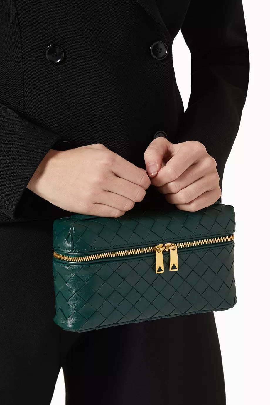Aksu | Geflochtene Handtasche aus Veganleder