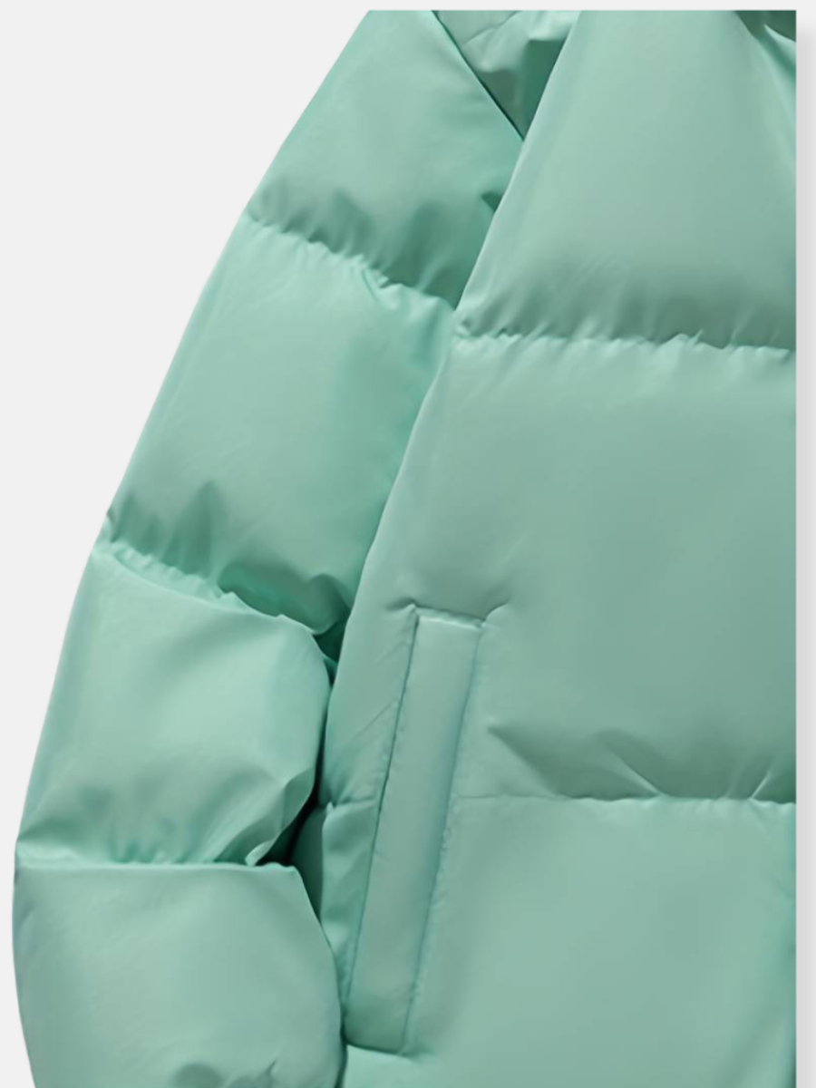 Yvette | Moderner Warmer Wintermantel mit Reißverschluss (unisex)