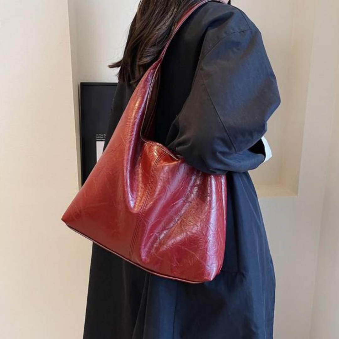 Santiago | Trendige Vinyl-Statement-Tasche