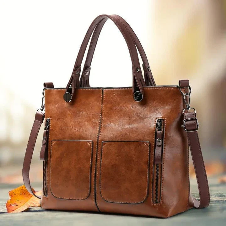 Rosario | Leder Schultertasche mit Stil