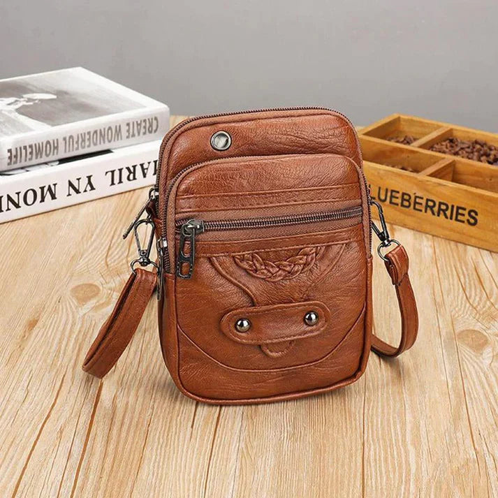 Funafuti | Crossbody Ledertasche Damen