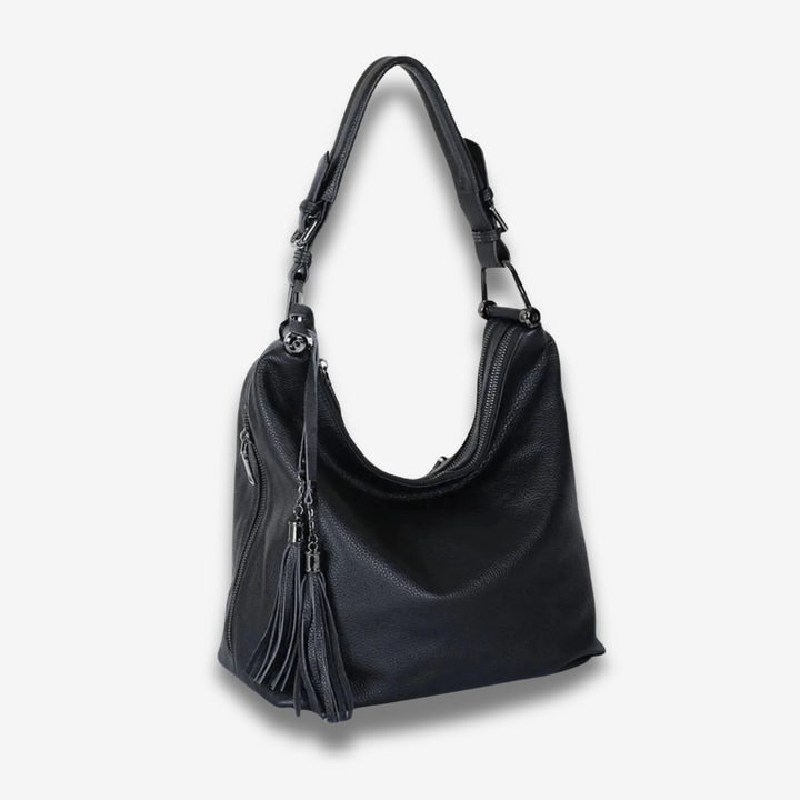 Saskatoon | Roter Leder Hobo Bag