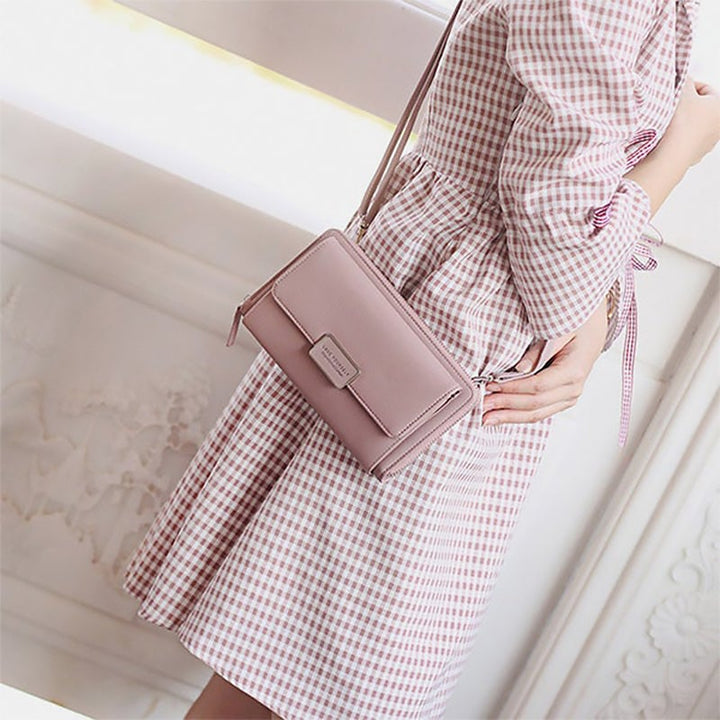 Skopje | Wandelbare Clutch‑Schultertasche