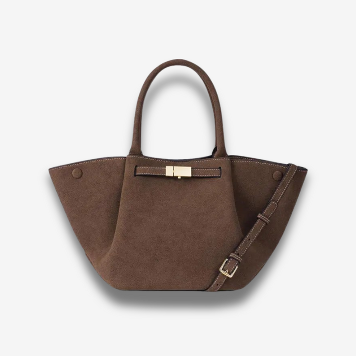 Split | Wildleder Tote mit Struktur