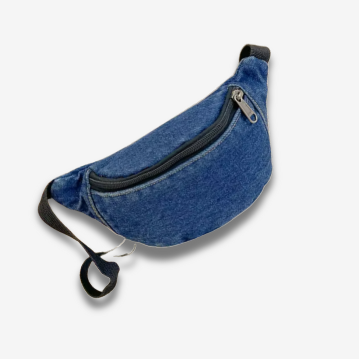 Busan | Mädchen Gürteltasche Denim kompakt