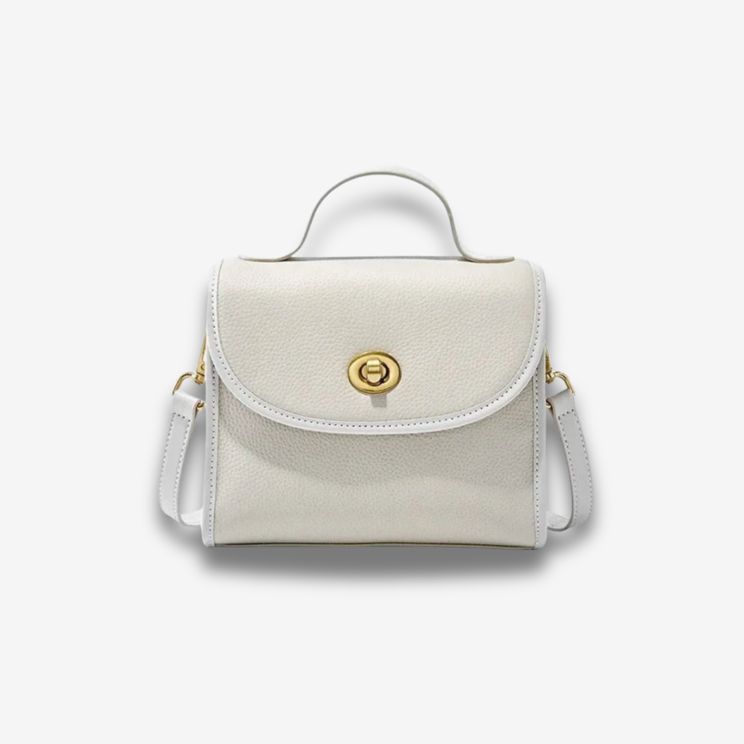 Bremen | Elegante Trapez‑Handtasche mit Drehverschluss