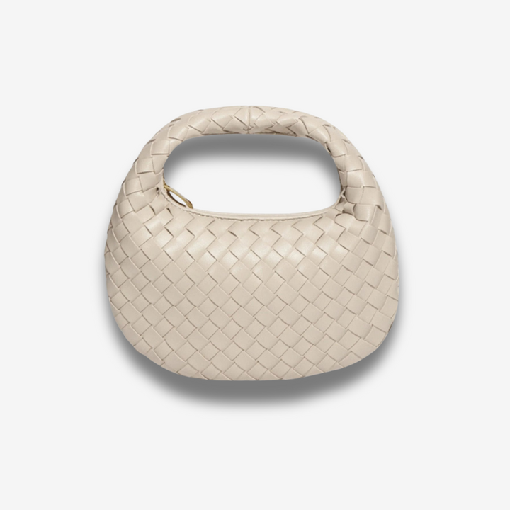 Gisenyi | Geflochtene Lederhandtasche