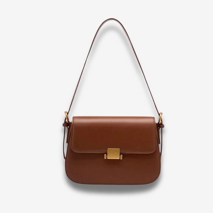 Sisimiut | Glatte Leder‑Schultertasche