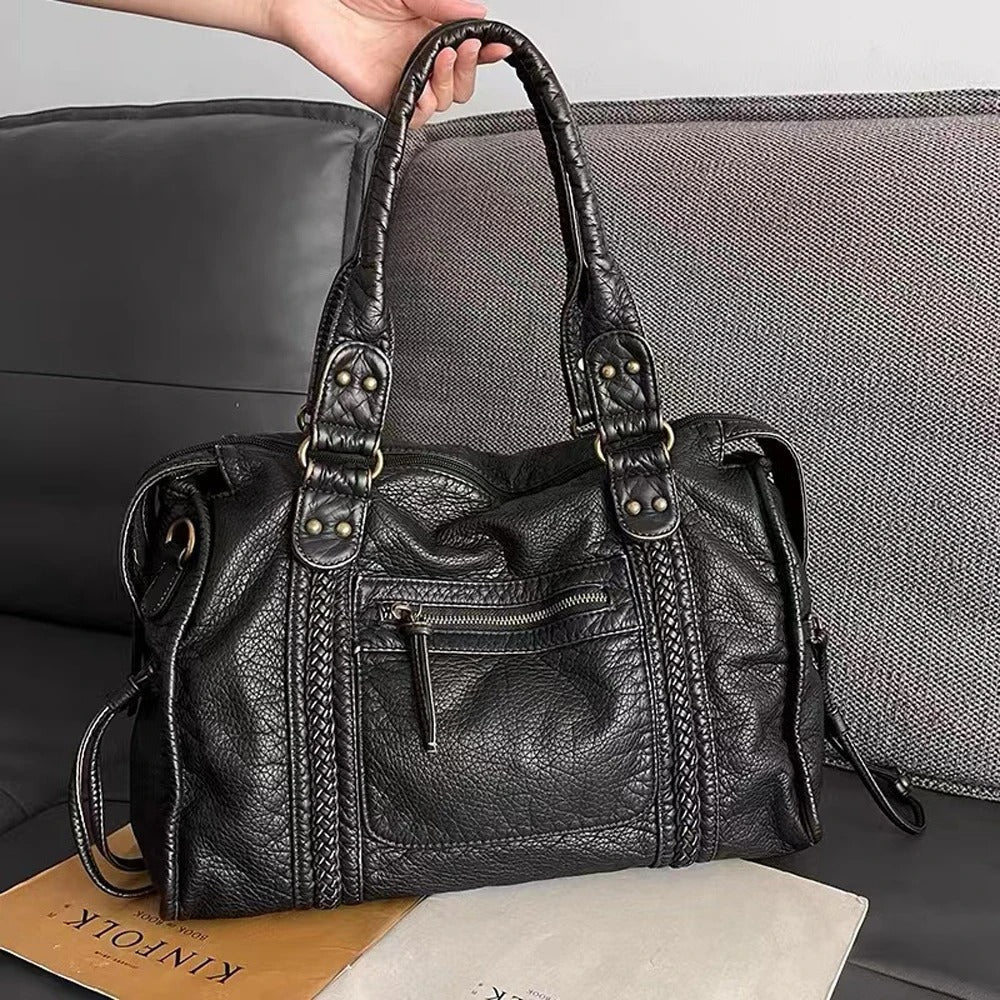 Porto Alegre | Geräumige Handtasche aus Kunstleder
