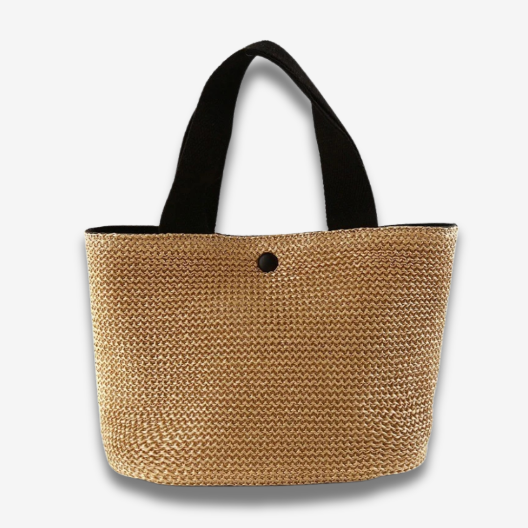Sydney | Boho Rattan Shopper mit Stil