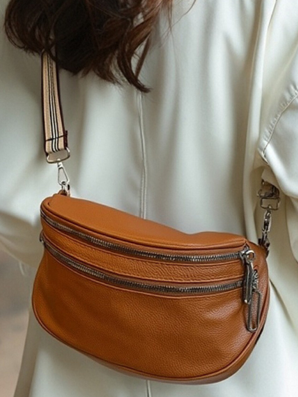 Guadalajara | Elegante Crossbody-Tasche aus Kunstleder
