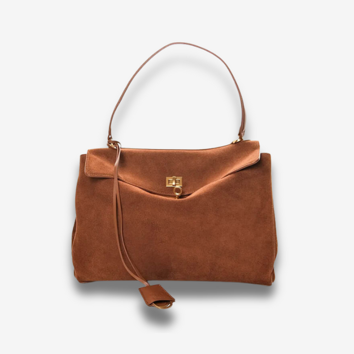 Zarzis | Elegante Handtasche aus veganem Wildleder