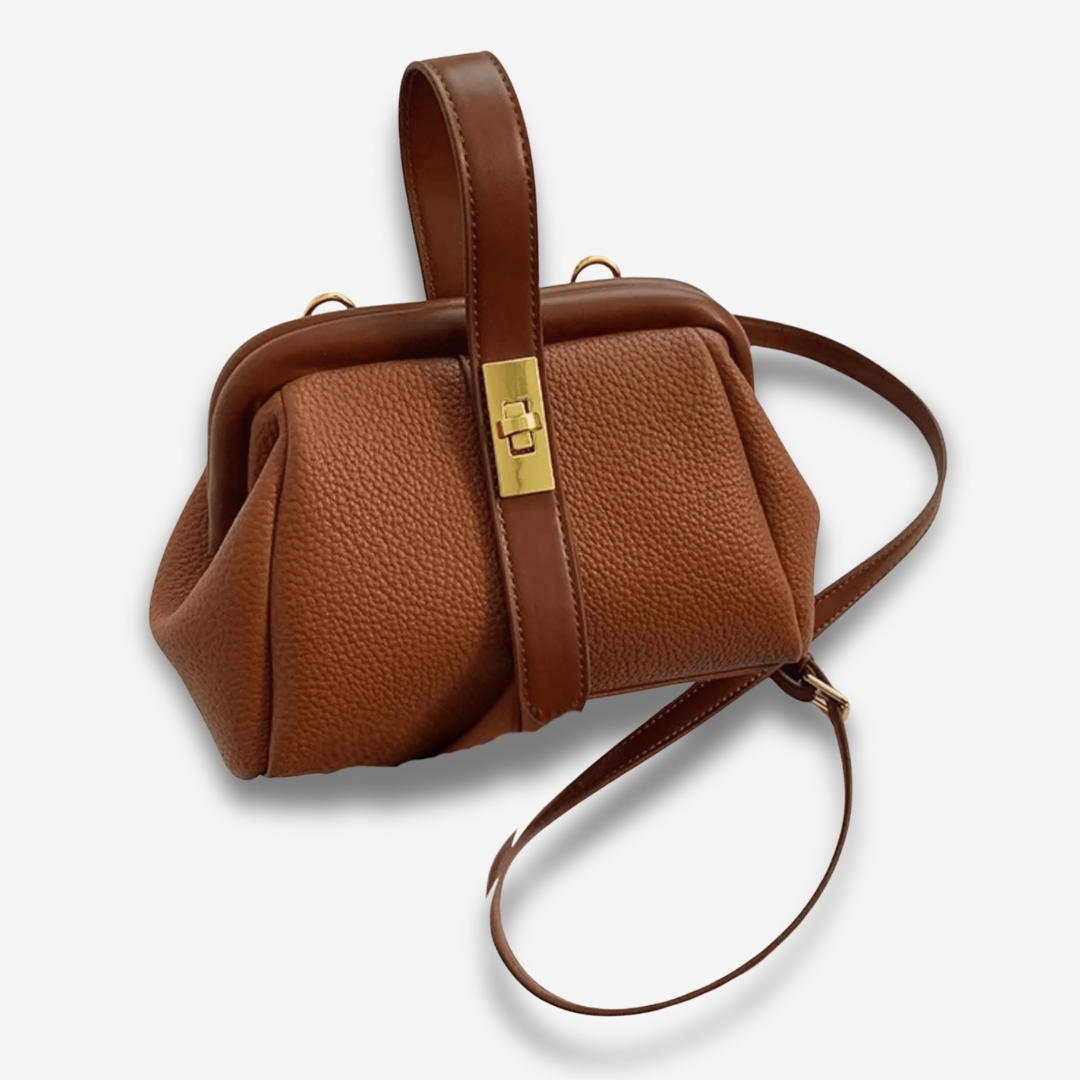 Taichung | Strukturierte Lederhandtasche
