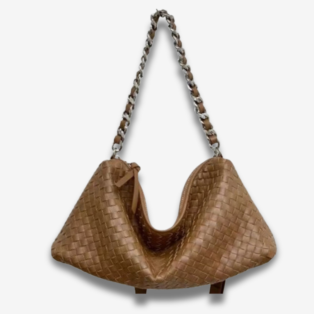 Nanchang  | Gewebte Leder‑Hobo‑Tasche