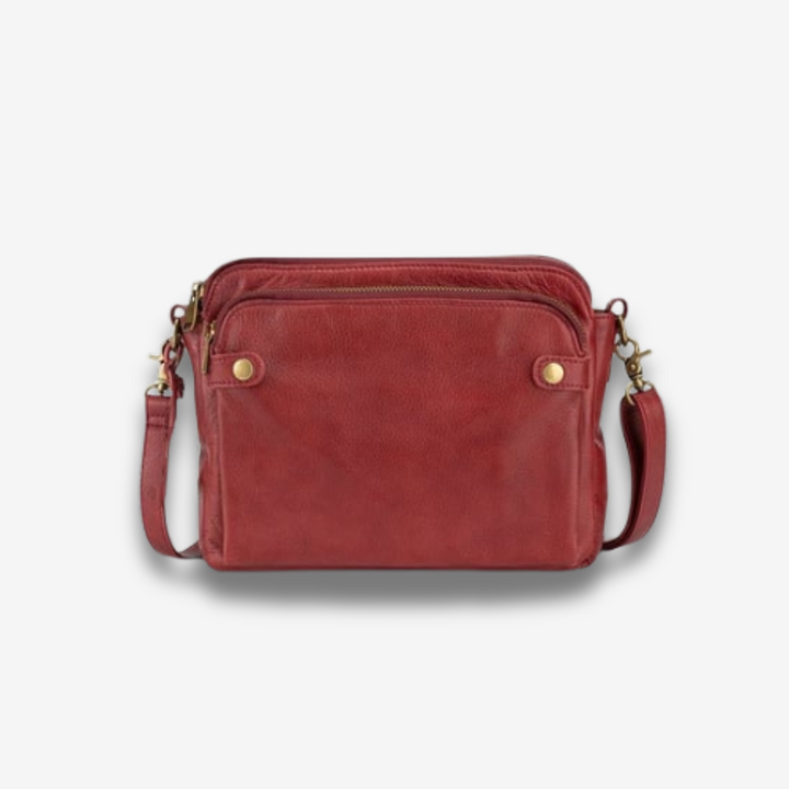 Kanchanaburi | Geräumige elegante Schultertasche Leder