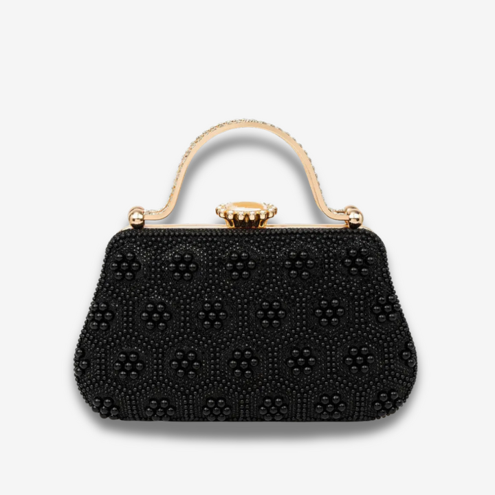 Providence | Perlen‑&‑Kristall Abendhandtasche