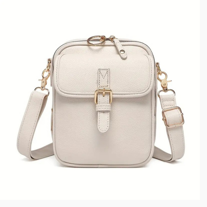 Rostock | Kompakte Leder-Crossbodytasche Damen"