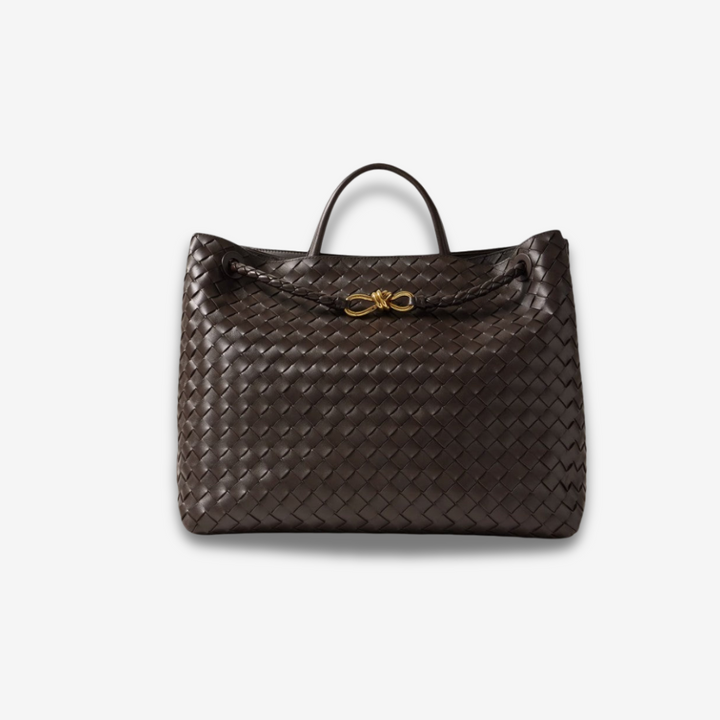Assisi  | Geflochtene Leder‑Midi‑Tote