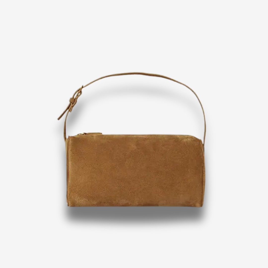 Mzuzu  | Kompakte Wildleder‑Shoulder‑Bag