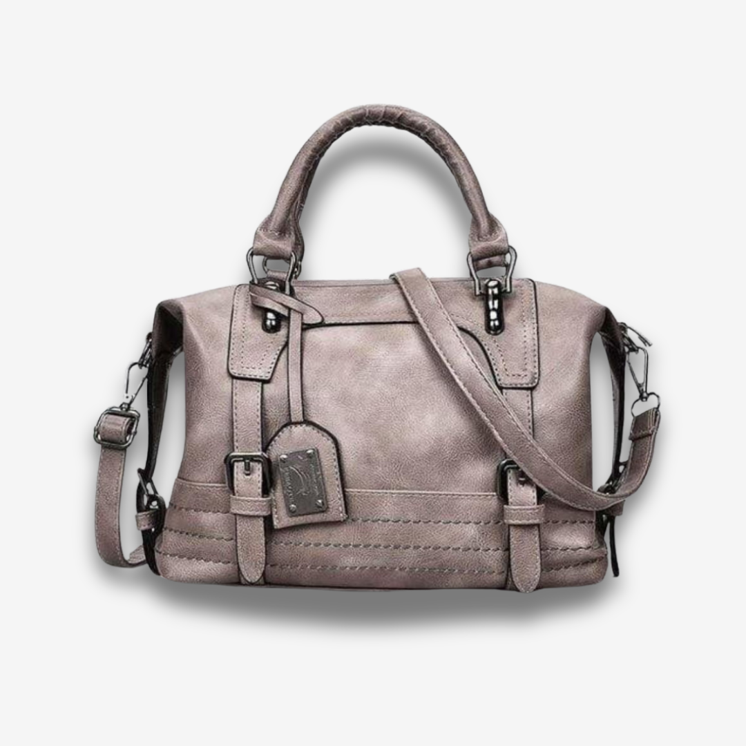 Agra | Retro Camel Shopper & Crossbody