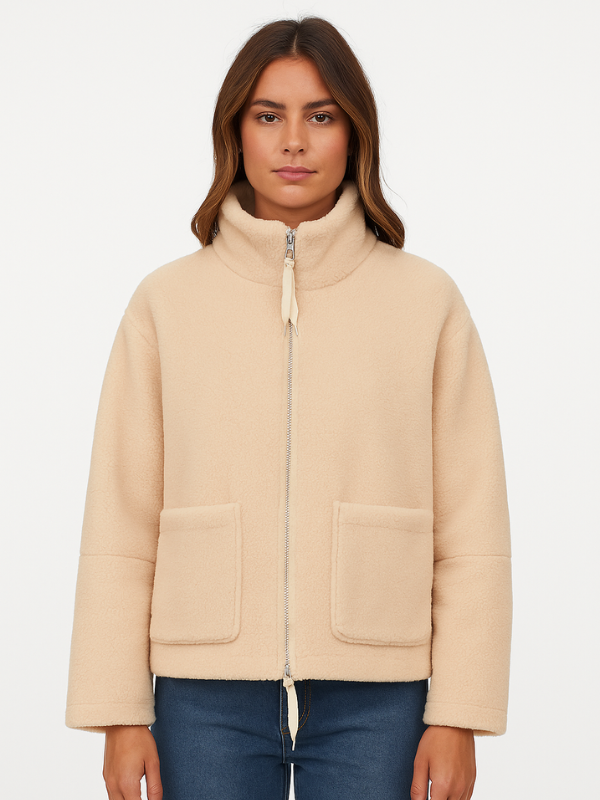 Ameloria | Kuschelige Sherpa-Fleecejacke Damen