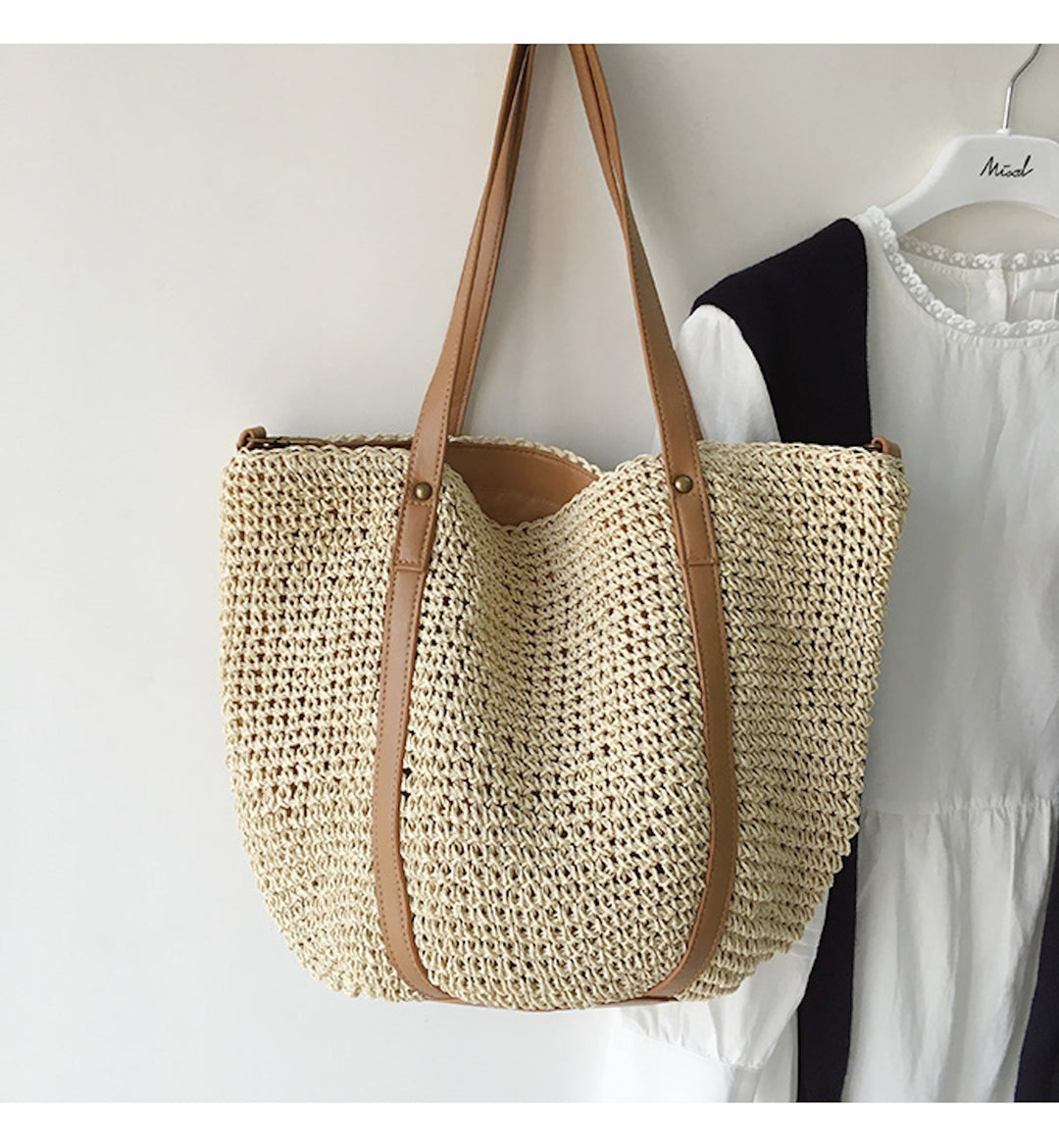 Takamatsu | Geflochtene Sommer Tote Tasche
