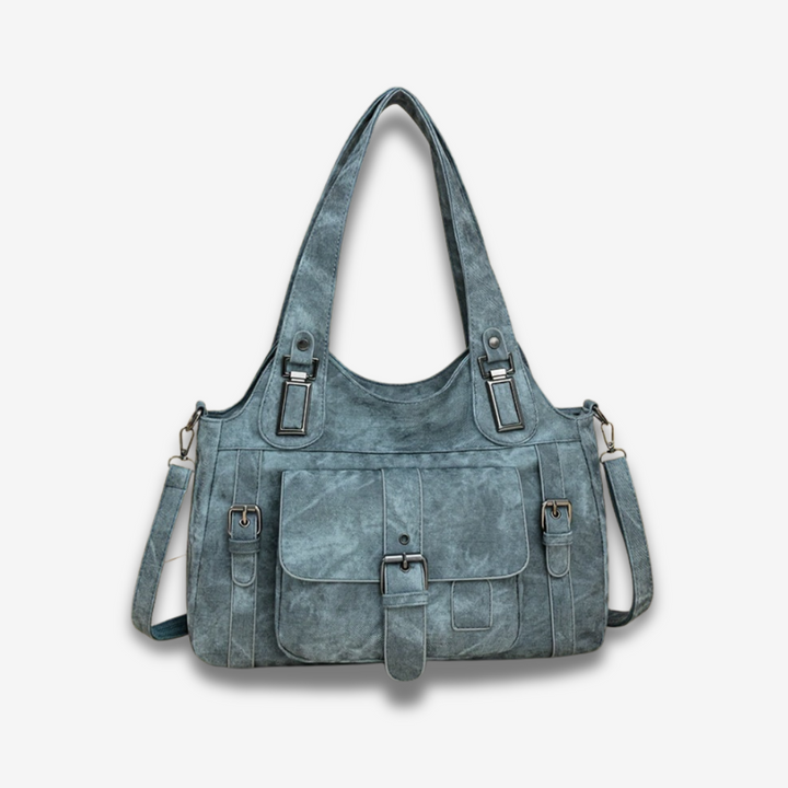 Hvar | Vintage Tote Bag mit Funktionalität