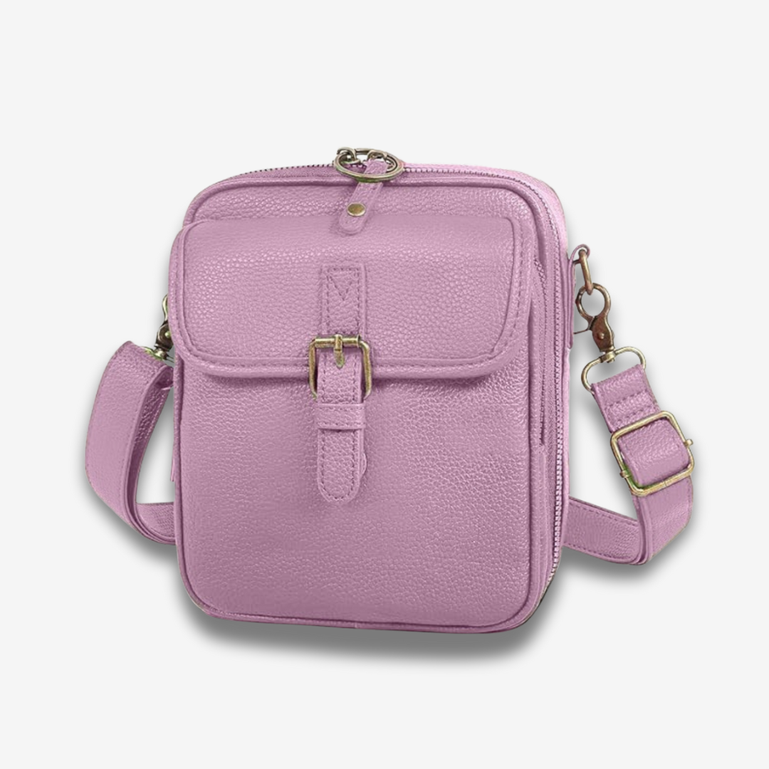 Rostock | Kompakte Leder-Crossbodytasche Damen"
