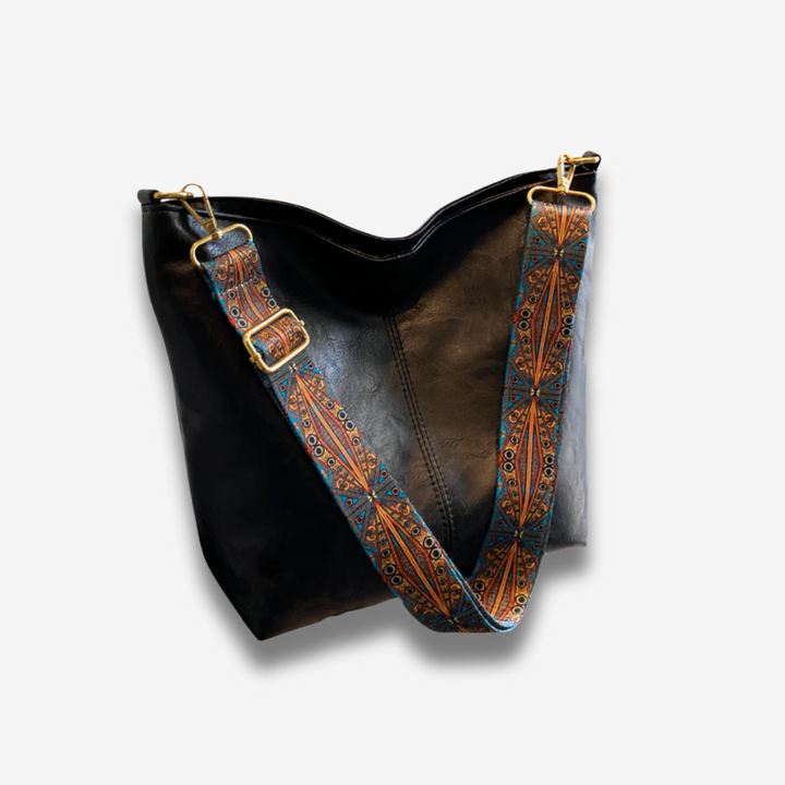 Havanna | Vintage Schultertasche aus Kunstleder