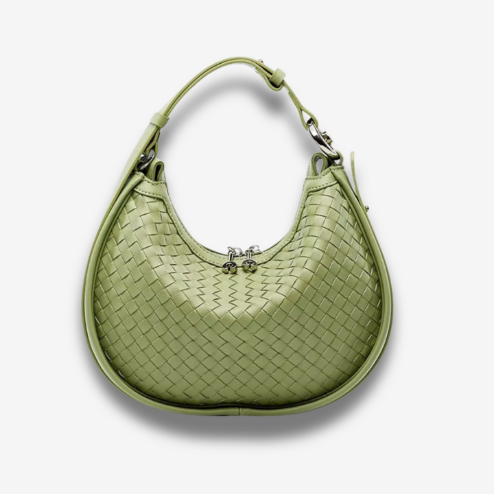 Ouidah | Gewebte Crescent Schultertasche
