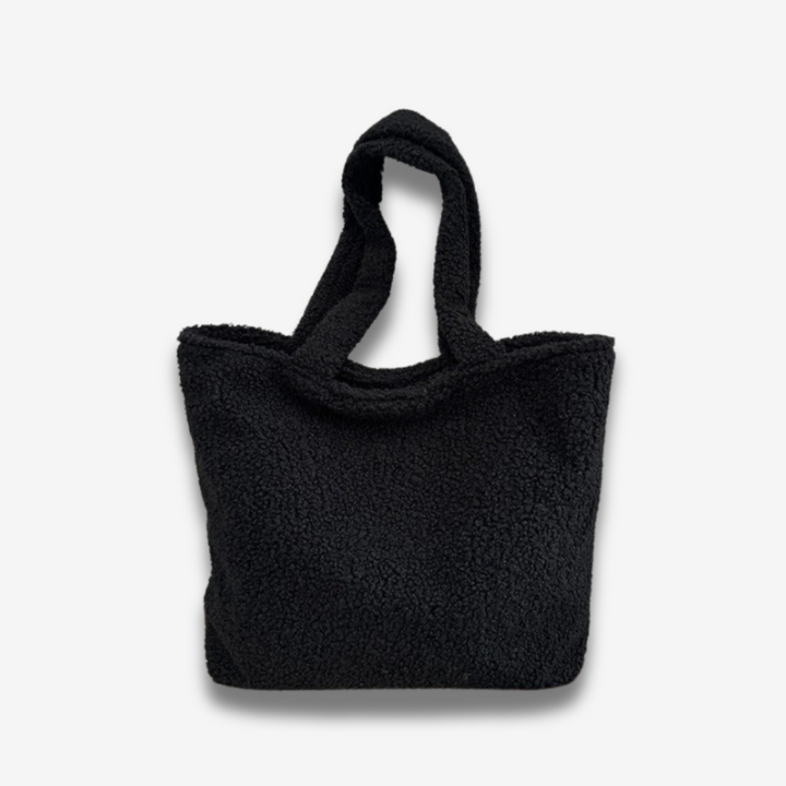 Kassel | Fluffige Teddy Schultertasche
