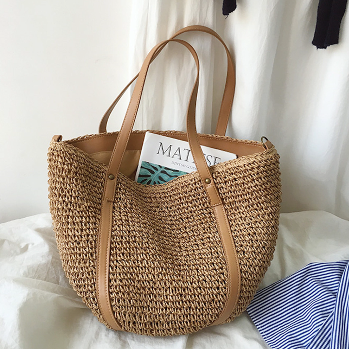 Takamatsu | Geflochtene Sommer Tote Tasche