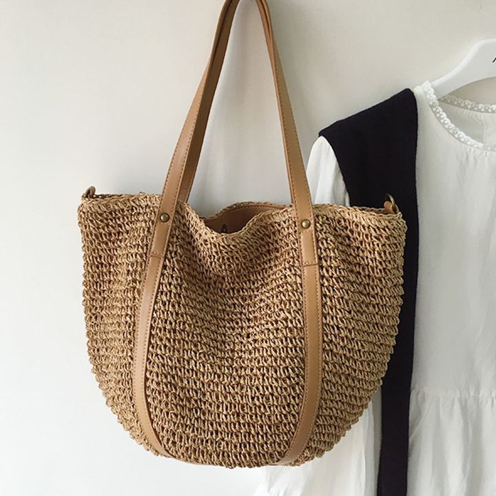 Takamatsu | Geflochtene Sommer Tote Tasche