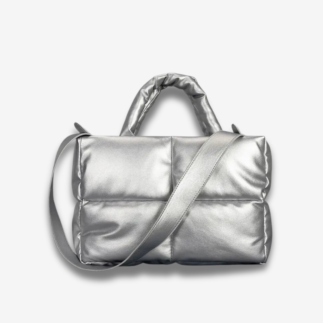 Erfurt | Braune Puffer Schultertasche