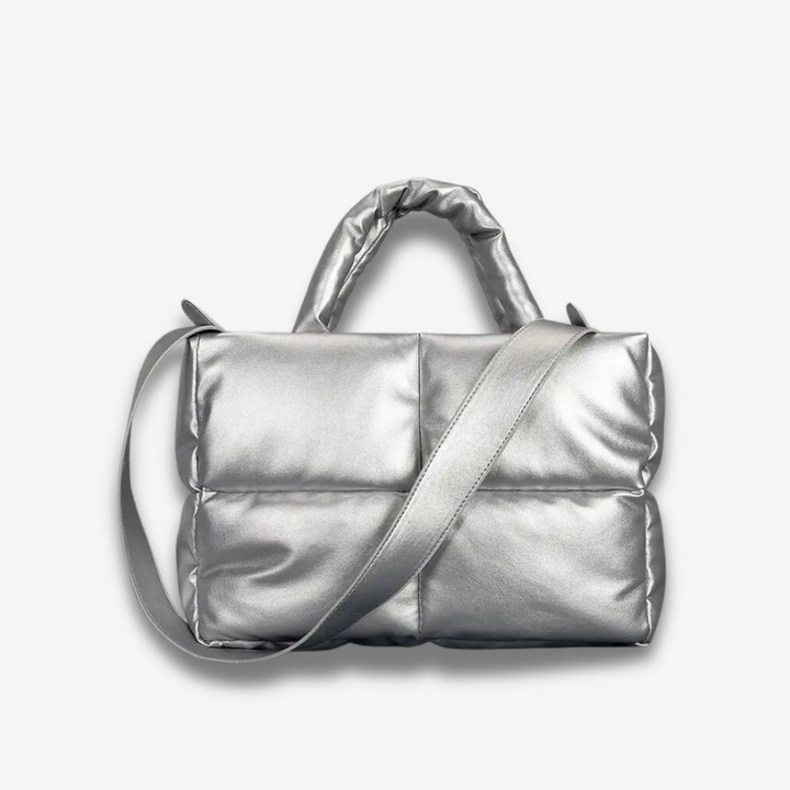 Erfurt | Braune Puffer Schultertasche