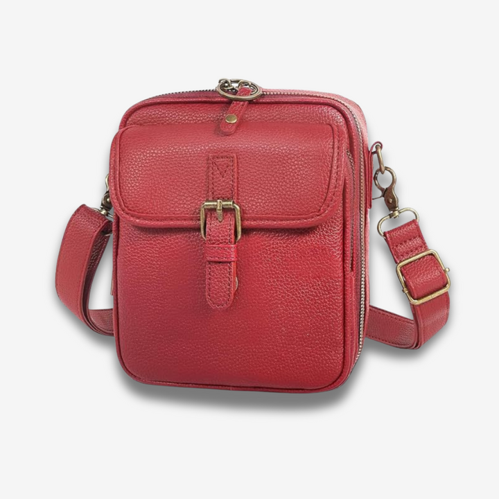 Rostock | Kompakte Leder-Crossbodytasche Damen"