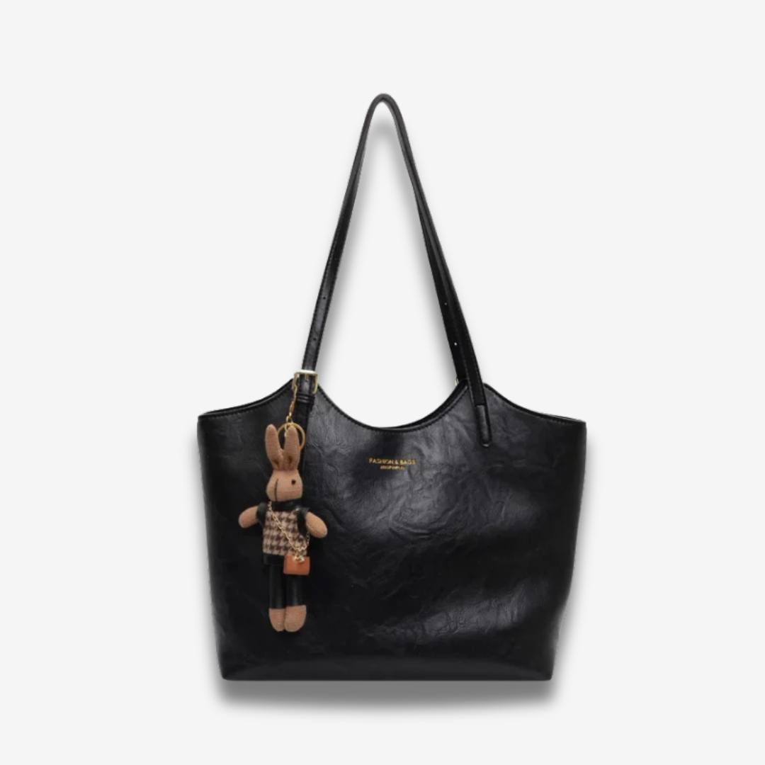 Isfahan | Strukturierter Leder Shopper mit Charme