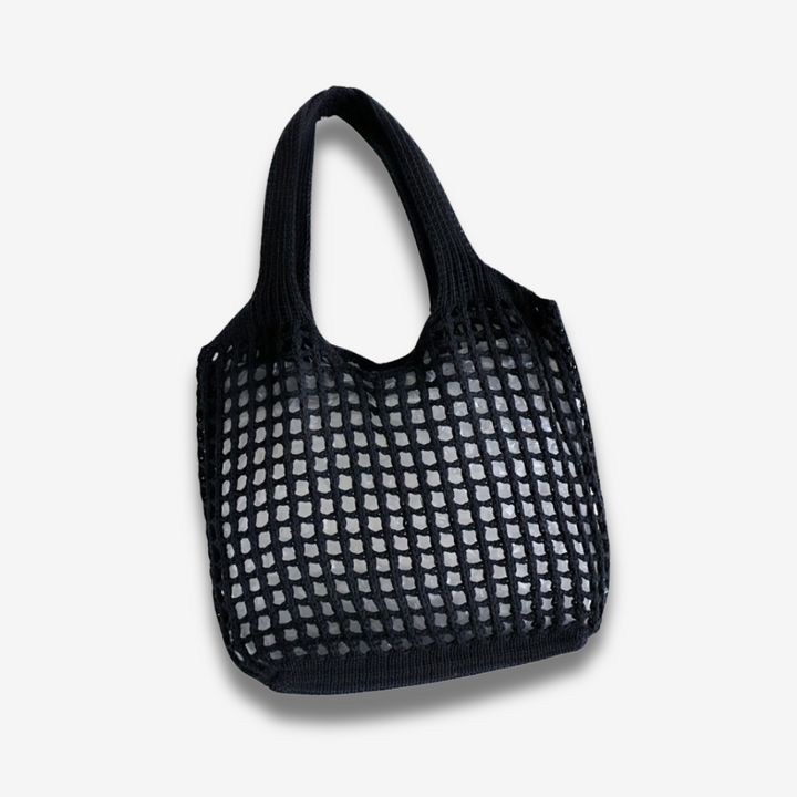 Taipei | Leichter Crochet Filet‑Tote
