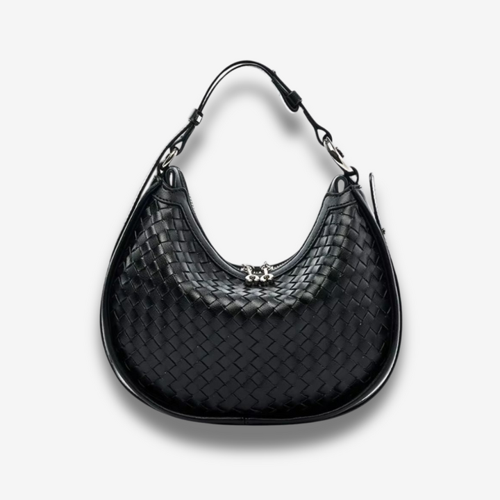 Ouidah | Gewebte Crescent Schultertasche