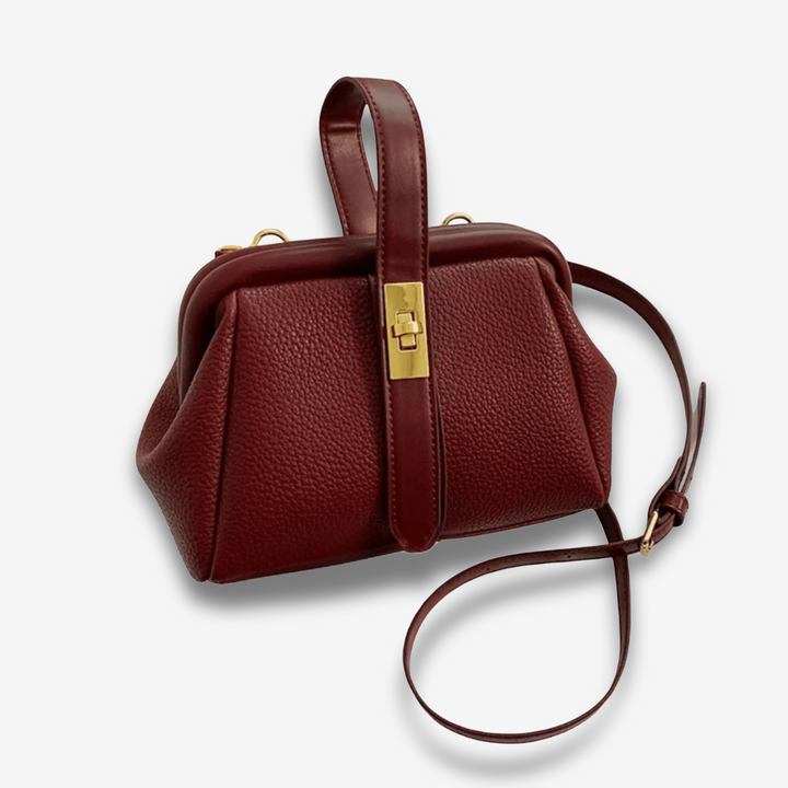 Taichung | Strukturierte Lederhandtasche