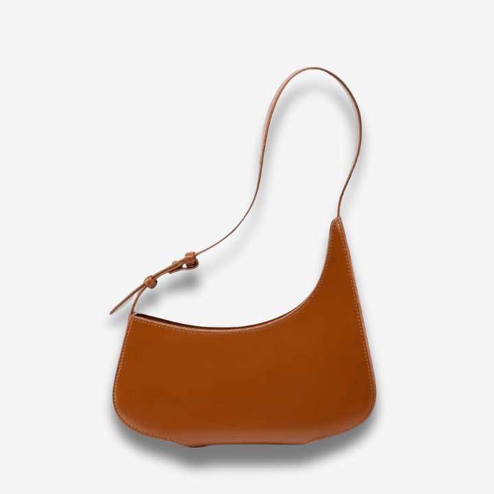 Jinan | Rote Leder-Schultertasche