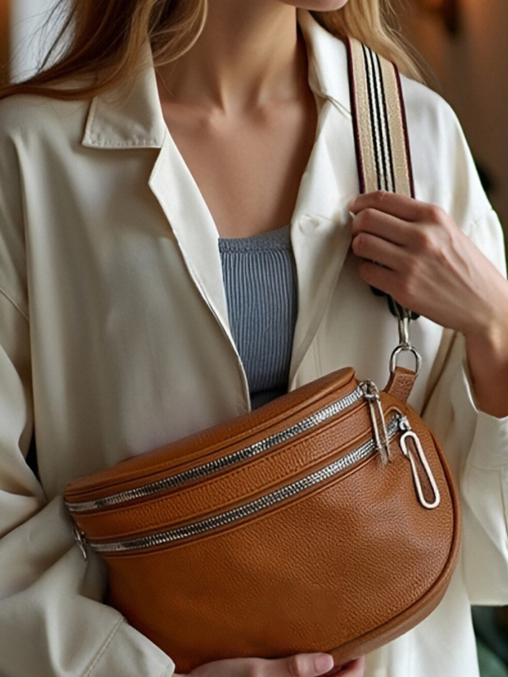 Guadalajara | Elegante Crossbody-Tasche aus Kunstleder