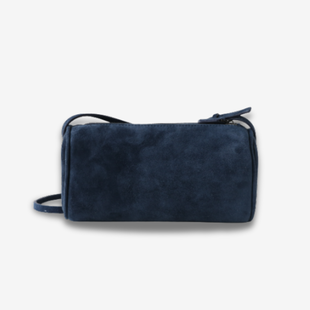 Mzuzu  | Kompakte Wildleder‑Shoulder‑Bag