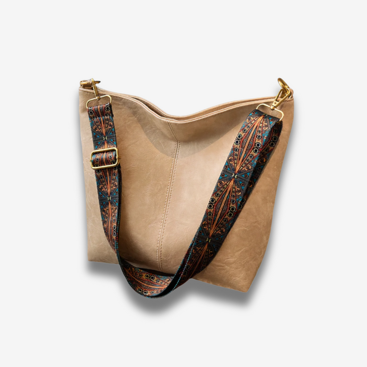 Havanna | Vintage Schultertasche aus Kunstleder