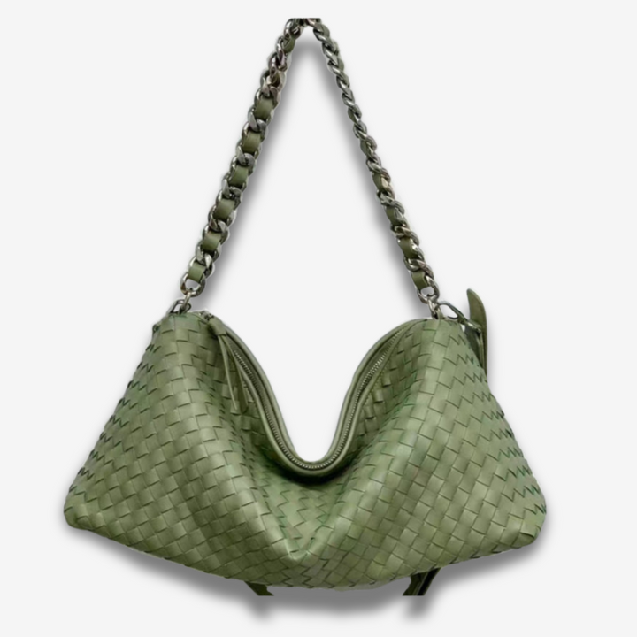 Nanchang  | Gewebte Leder‑Hobo‑Tasche