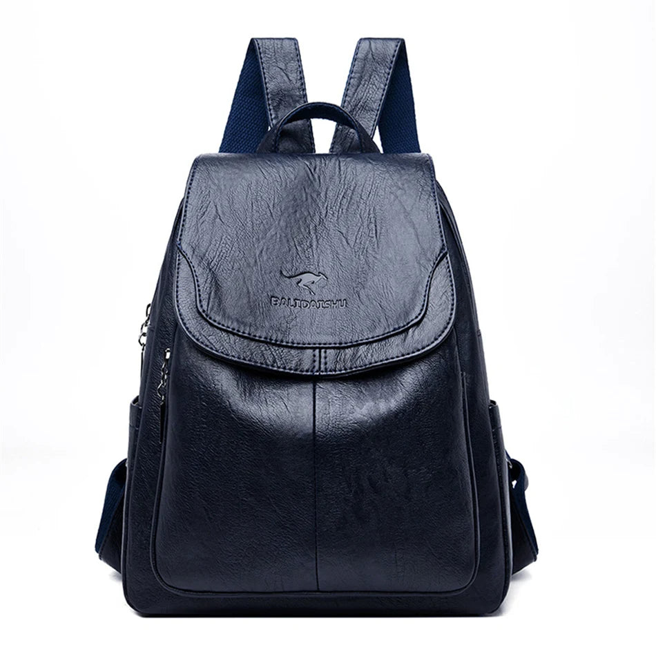 Adelaide | Diebstahlsicherer Lederrucksack